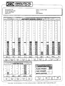 Fur Analysis for Dogs: Toxins? What Toxins? Jasmine's Results