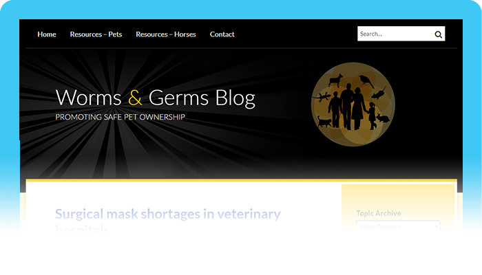 Best Dog Infectious Diseases Blog: Worms and Germs Blog